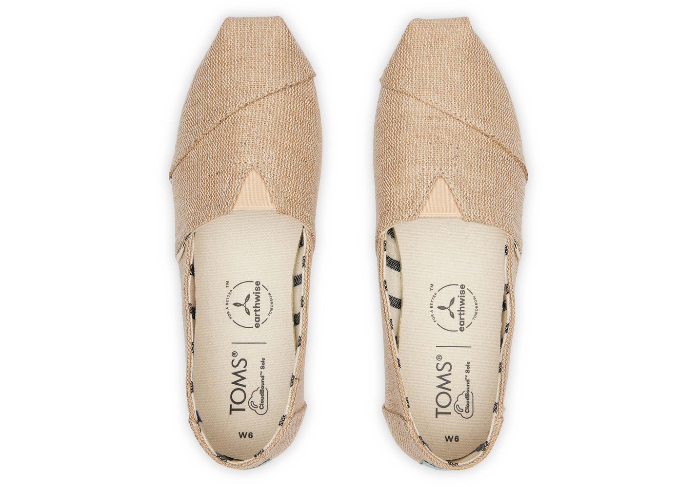 Toms Alpargata Heritage Canvas Espadrille Beige - Womens - 86549-AUPG